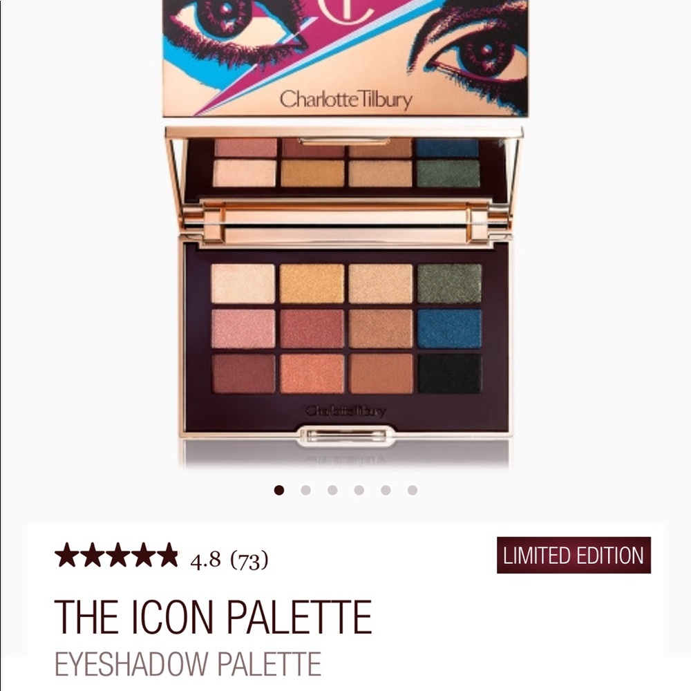 Charlotte  Tilbury Icon Palette limited edition
